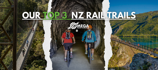 E-Mega Store's top 3 picks for easy going NZ E-Bike trails