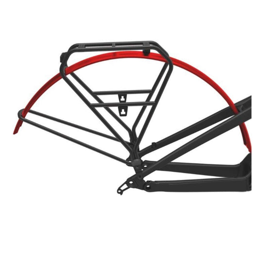 Scott Aluminum Mudguards And Carry Rack - Front And Rear Set Black *** Mudguards Fenders